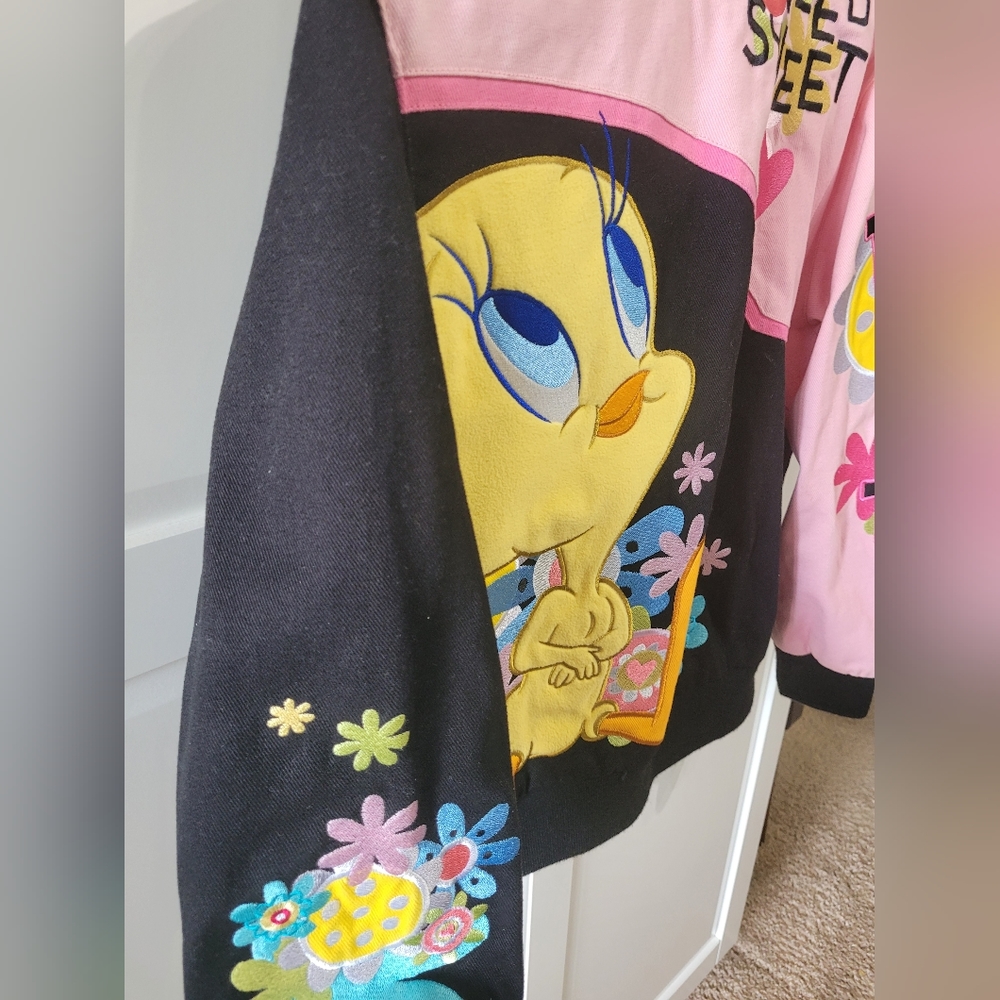 Ladies Tweety Bird  embroidered  jacket